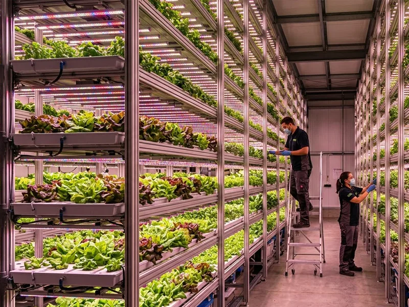 vertical farm LED lights
